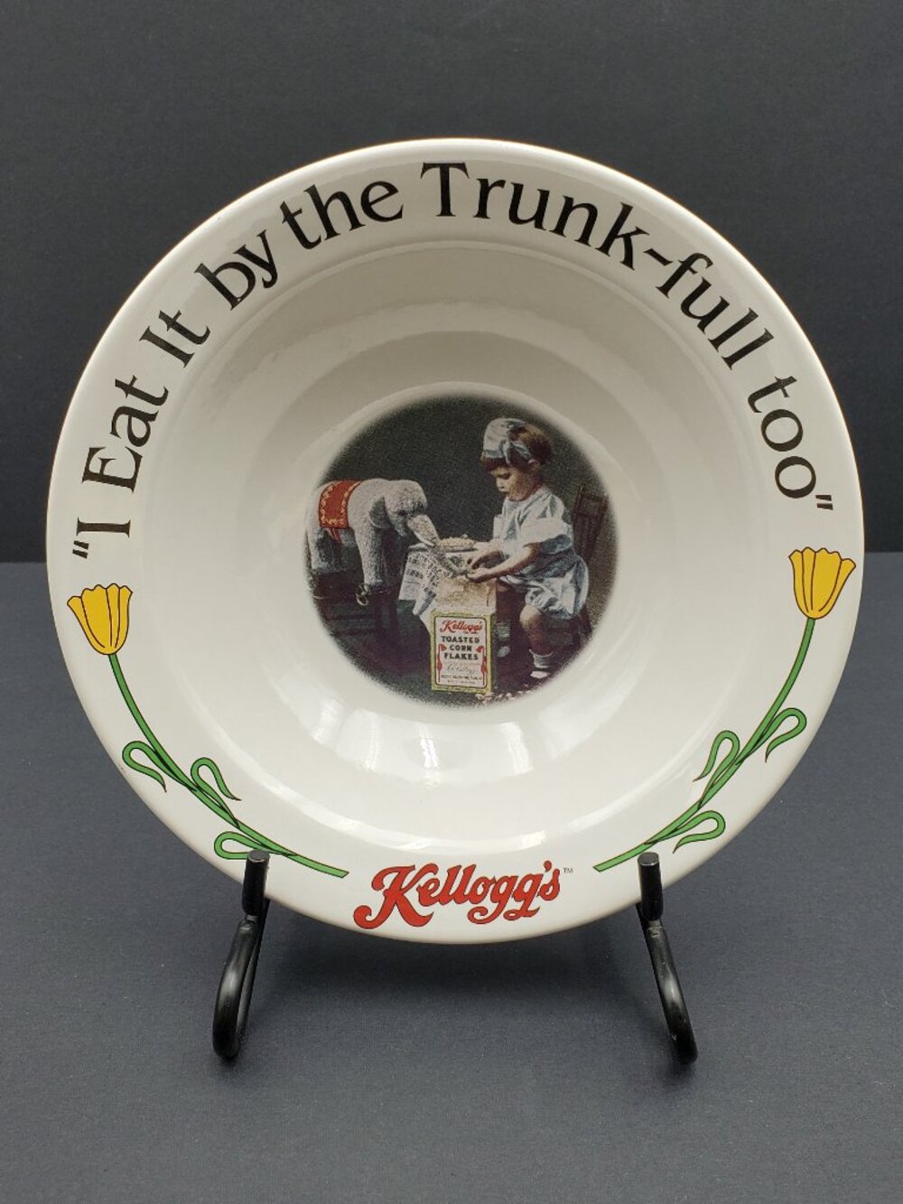 Kellogg's Corn Flakes 90th Anniversary Collectible Cereal Bowls Vintage Ad Bowls - Picture 4 of 13